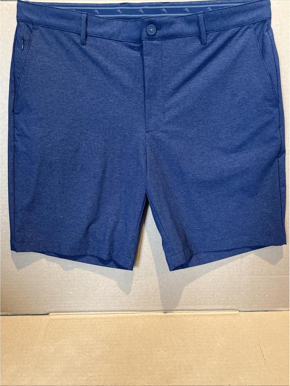 Tommy Bahama Men's Shorts Island Zone UPF Size 38 Inseam 9" Ocean Deep $110 NEW